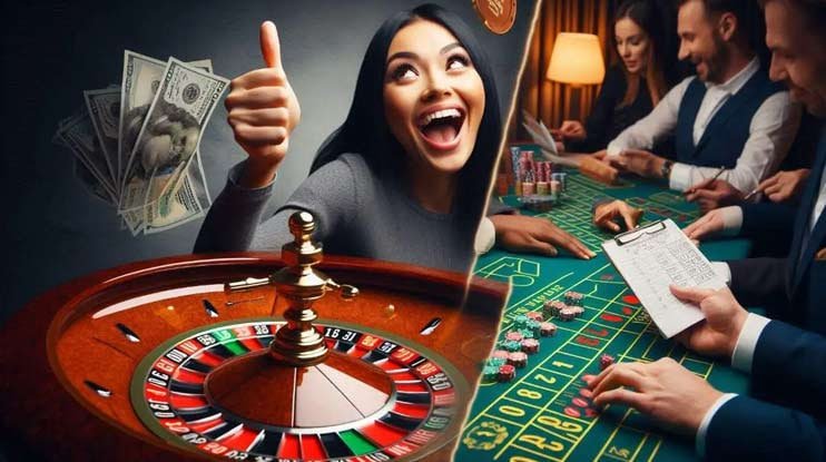 Kontrol taruhan dan tombol putar di permainan Big Time Gaming pokari4d